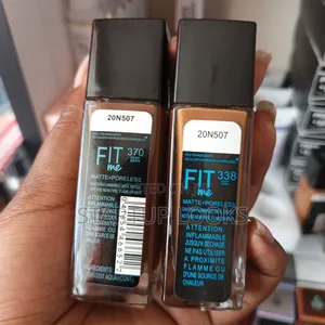 Makeup Foundation Fit Me Matte + Poreless + Free Face Powder