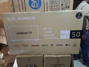 Solarmax 50 Inches Android Smart Tv With Built in Wifi 