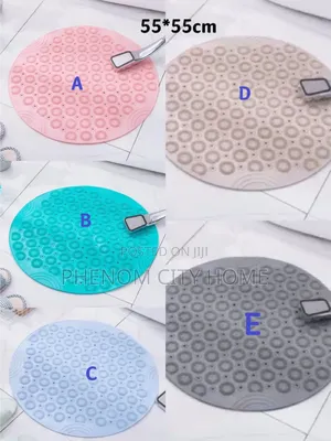 Round Shower Mats Available