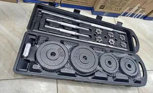 Dumbbells/Barbell With a Portable Case 50kgs Set