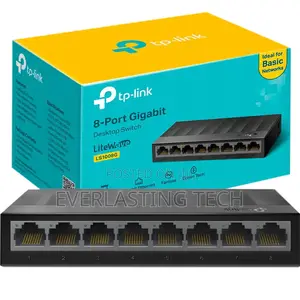 Tp-Link 8-Portmbps Gigabit Desktop Switch - Tl-Ls1008g