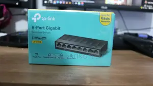 Tp-Link 8-Portmbps Gigabit Desktop Switch - Tl-Ls1008g
