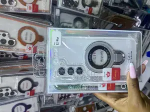 Arru Clear Samsung Galaxy S23 Plus Case With 360 Magnetic Stand