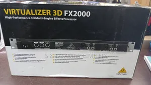 Behringer Fx2000 Multi-Engine Effects Processor