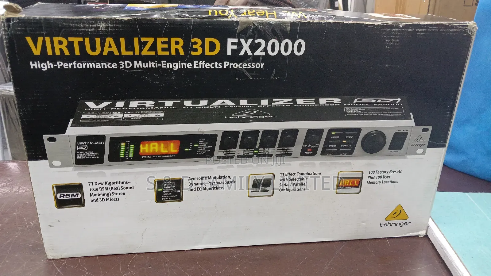 Behringer Fx2000 Multi-Engine Effects Processor