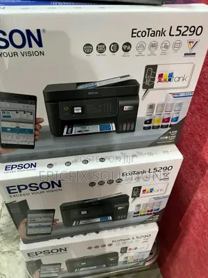 Ecotank L5290 Wireless,Fax, Print,Scan,Copy,Lcd,Rear Paper Edge Brand