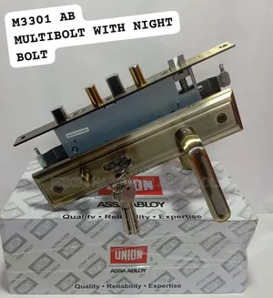 Union Multi Bolt Steel Door Lock