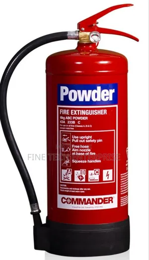 Dry Powder Fire Extinguisher 6kg