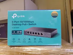 Tp-Link 6-Port Desktop Switch With 4-Port Poe+
