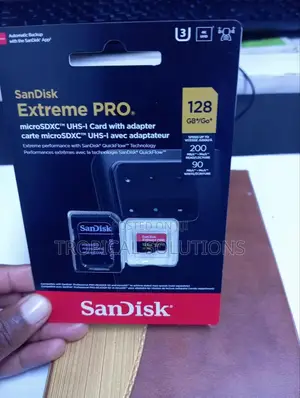 128gb Sandisk Extreme Pro Microsdxc With Adapter 128gb