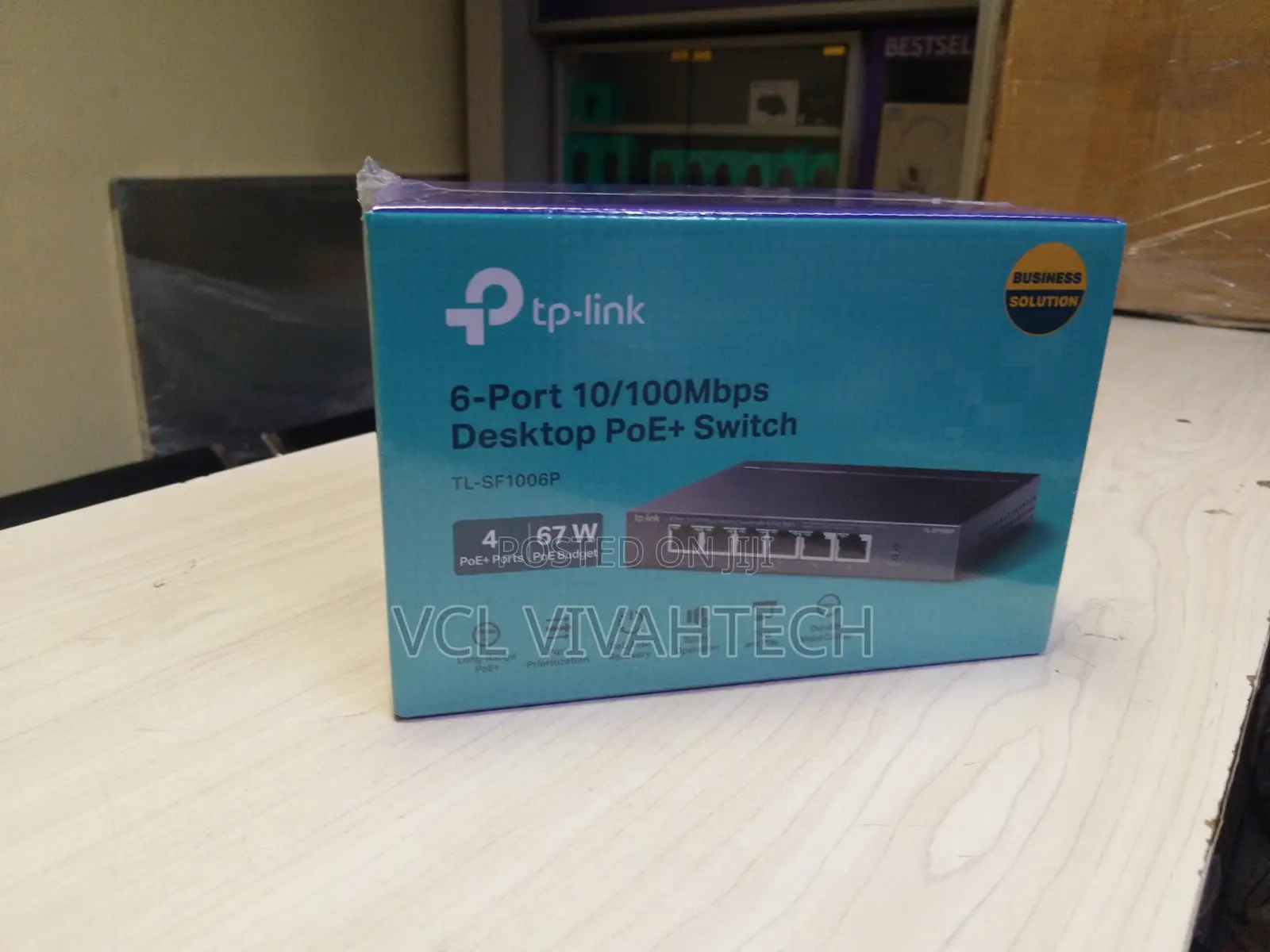 6-Port 4-Port Poe+ Tp-Link