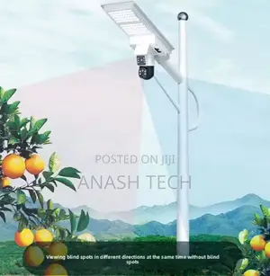 Solar Powered Led Street With Camera Mobile Remote 4g for Road