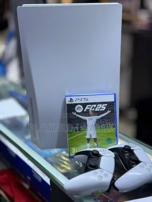 Used Ps5 +Extra Controller+Fc 25 Ps5