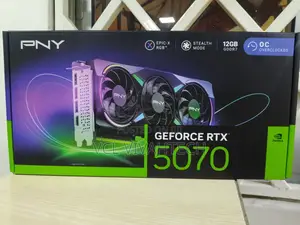 Pny Geforce RTX 5070 Epic-X RGB Oc Triple Fan 12gb Gddr7 Graphics Card