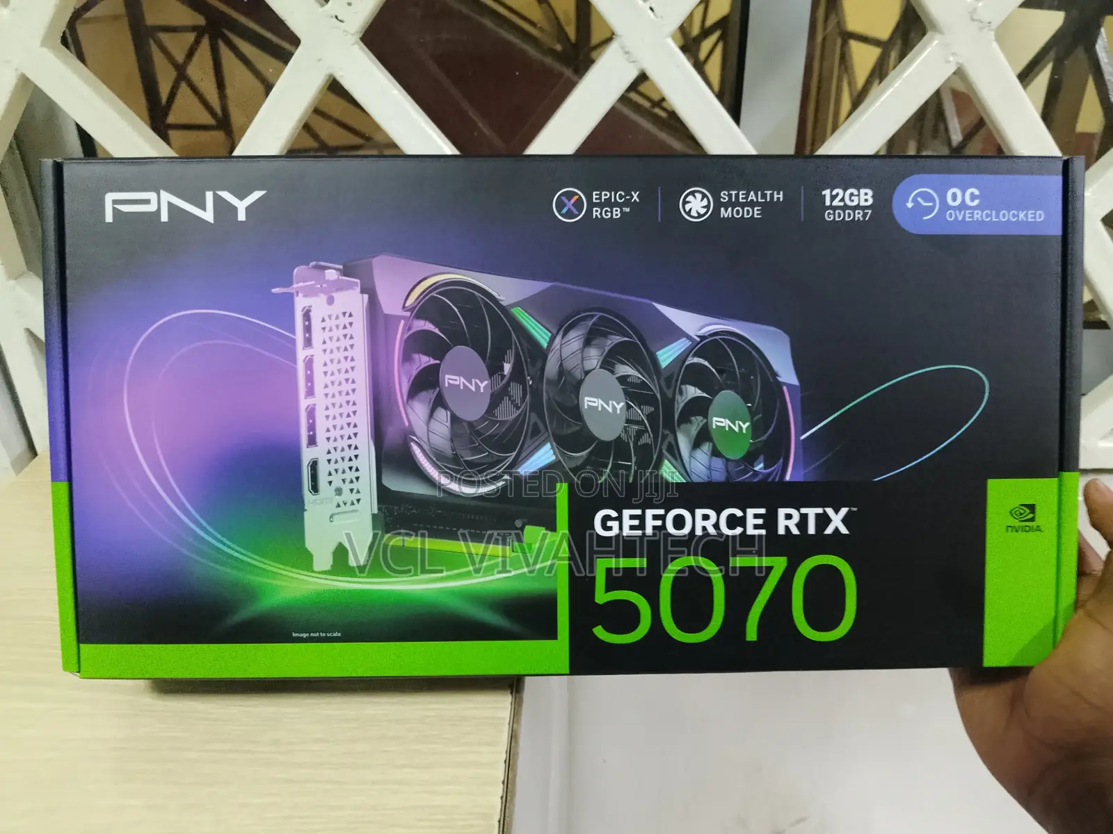 Pny Geforce RTX 5070 12gb Gddr7 Graphics Card