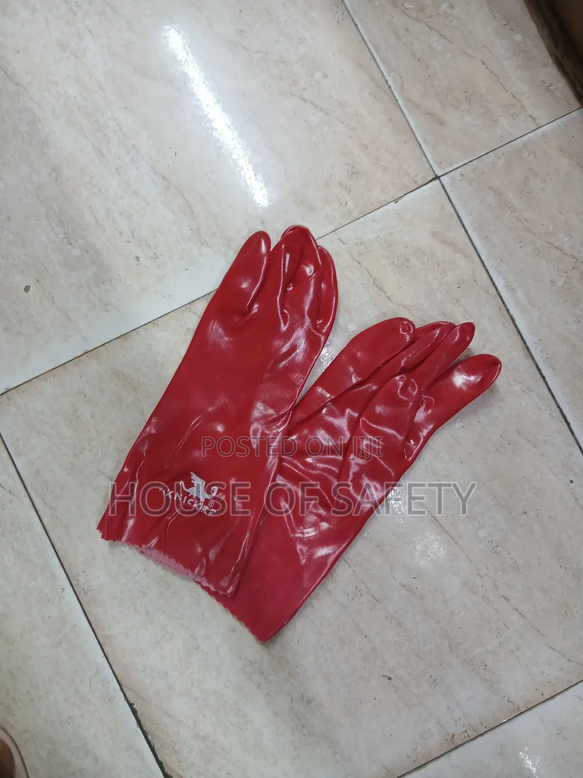 Cleaning Red Gloves