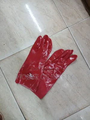 Cleaning Red Gloves