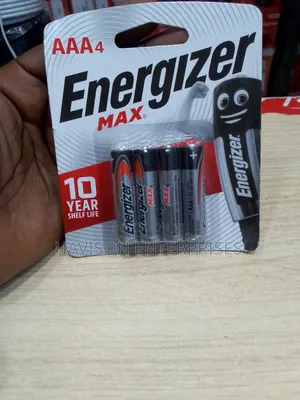 4 Pack Aaa Energizer Batteries