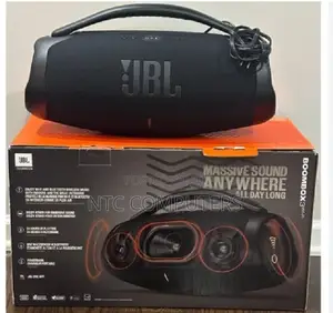 JBL Boombox 3 Wifi Portable, Waterproof and Dustproof Bluetooth Speake