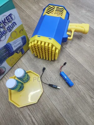 69 Holes Rechargeable Bubbles Gun