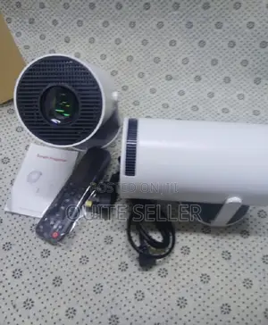 Hy300 Pro Mini Android Smart Projector - 360 Degrees Flip