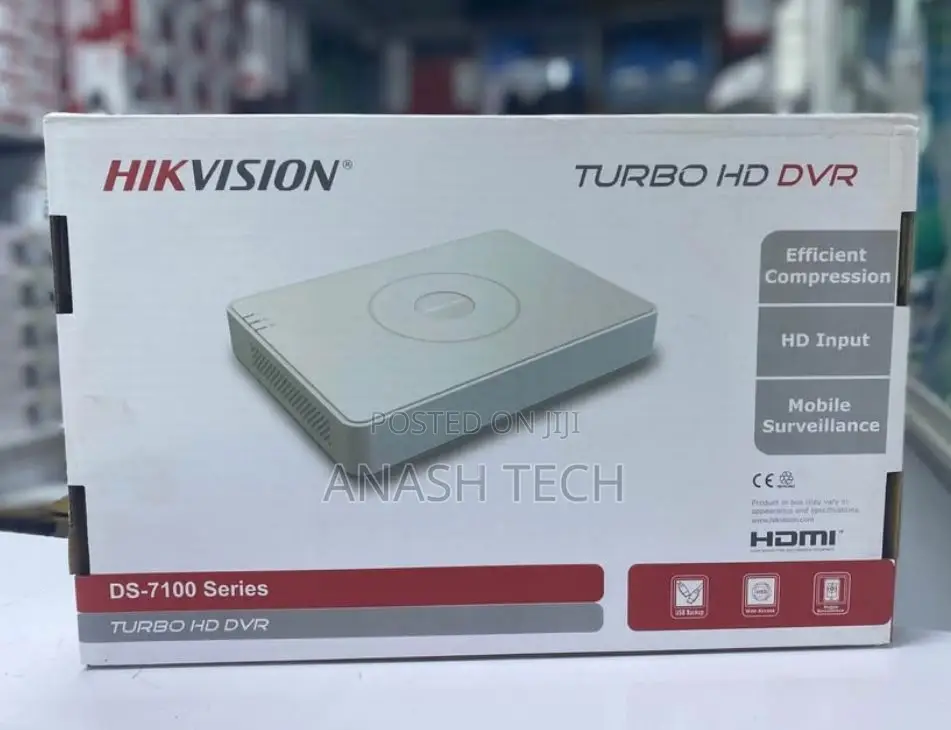 Digital Hik Vision Turbo 4 Channel DVR Plastic