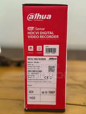Clean 4 Channel Hdcvi Digital Video Recorder (Dvr)