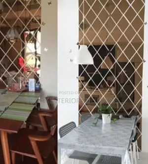 Acrylic Modern Diamond Mirrors