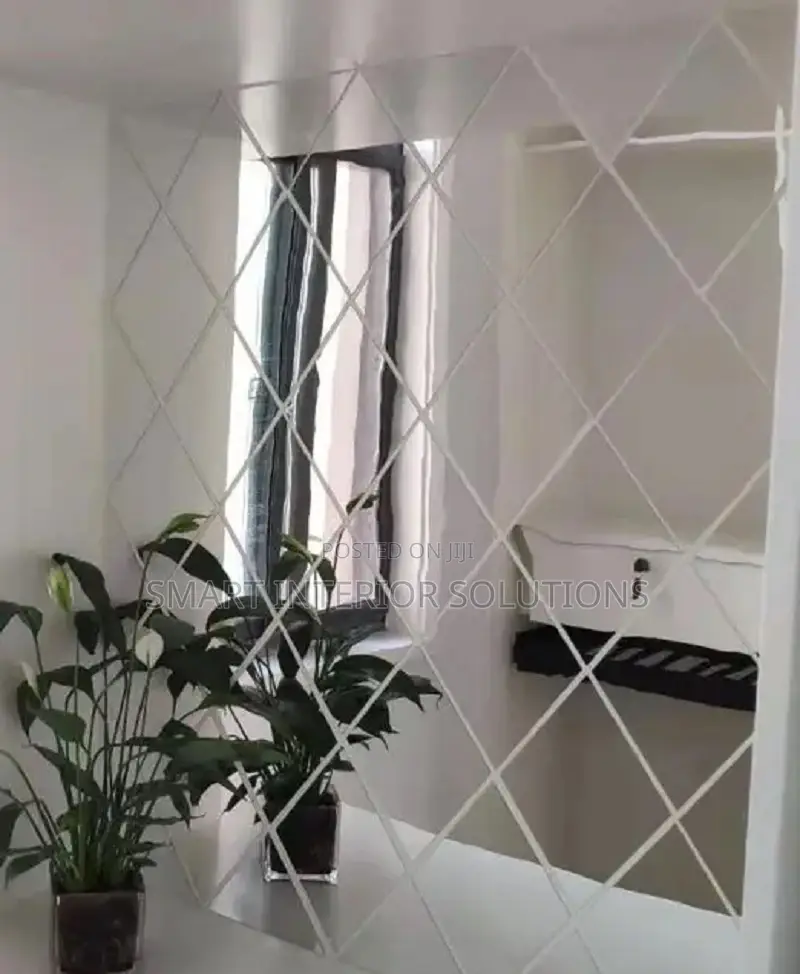 Acrylic Fancy Diamond Mirrors