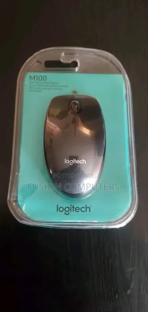 Logitech M100 Optical Wired Usb Mouse