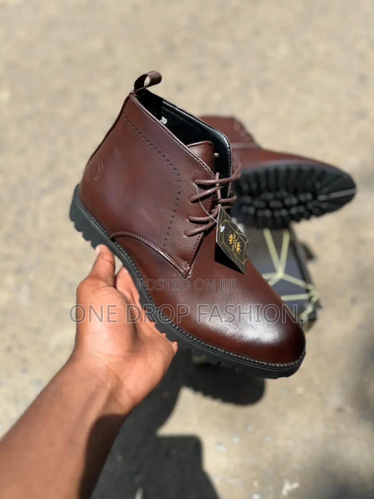Men Quality Leather Boots Sizes 39-45