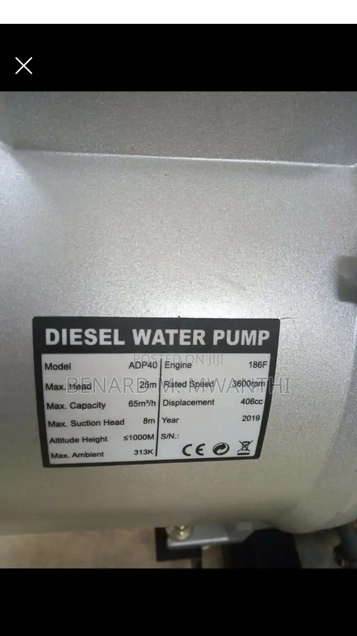 Aircooled Diesel Water Pump