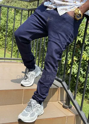 Dark Blue Men Non_faded Jeans