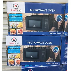 20 Litres Smart Pro Digital Black Microwave