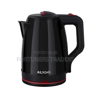 Ailyons Electric Kettle 2.2ltrs ,Black Coated