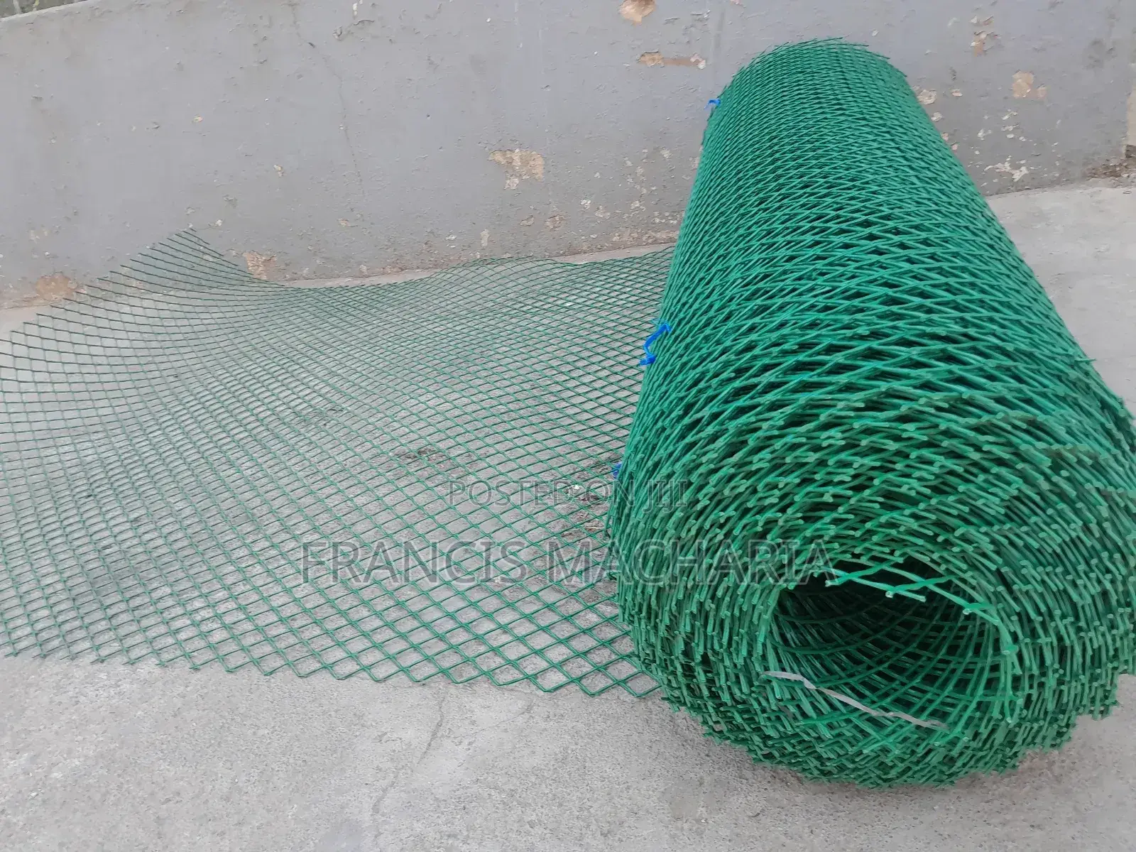 Green Plastic Mesh