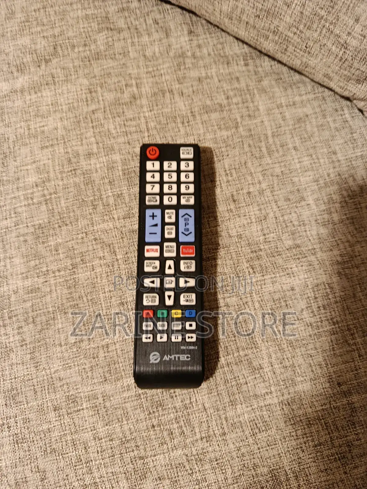 Amtec Smart Tv Remote Control + Free Battery