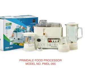 Primdale 4 in 1 Juicer -Blender-Grinder and Mill Food Processor