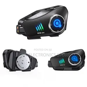 Q28motorcycle Helmet Bluetooth Headset 1080p Camera Intercom Headphone