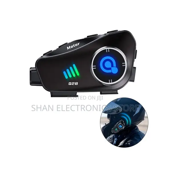Helmet Bluetooth Headset Camera Intercom Headphone Waterproof Intercom
