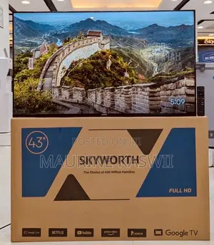 Skyworth 43” Inch Frameless Android Google-1080 Resolution