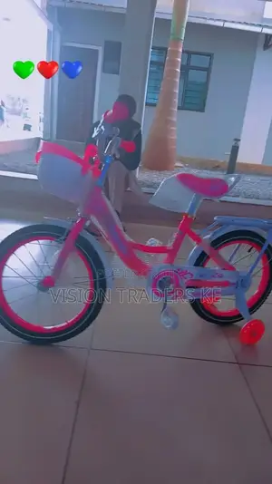 Ladybird Size 16 Girls Bike With Training Wheels