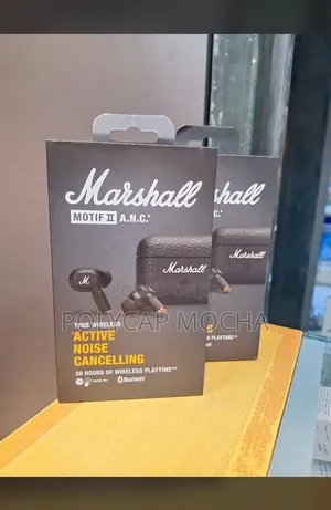 Marshall Motif Ii A.N.C Active Noise-Canceling Earbuds