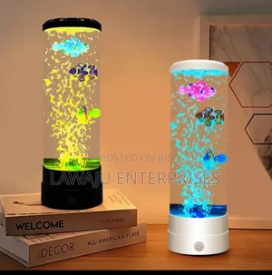 Led Bubble Fish Lamp