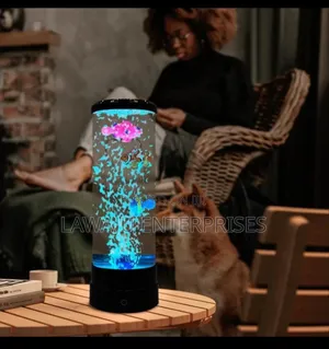 Led Bubble Fish Lamp