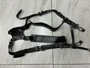 Black Leather Camera Strap