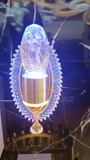 Modern Crystal Wall Sconce Led Light, Multi-Color Change Lighting