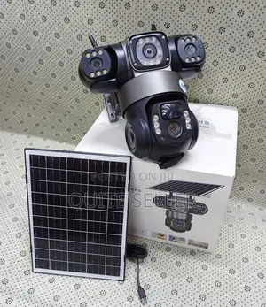 Smart Solar Powered 4g Camera – Triple Lens - Real-Time Communication
