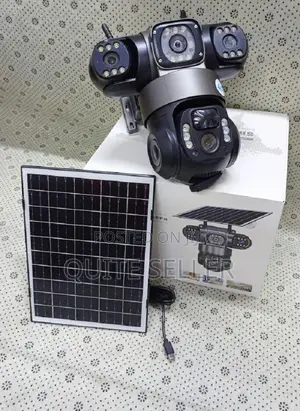 Smart Solar Powered 4g Camera – Triple Lens 4g Sim Connectivity