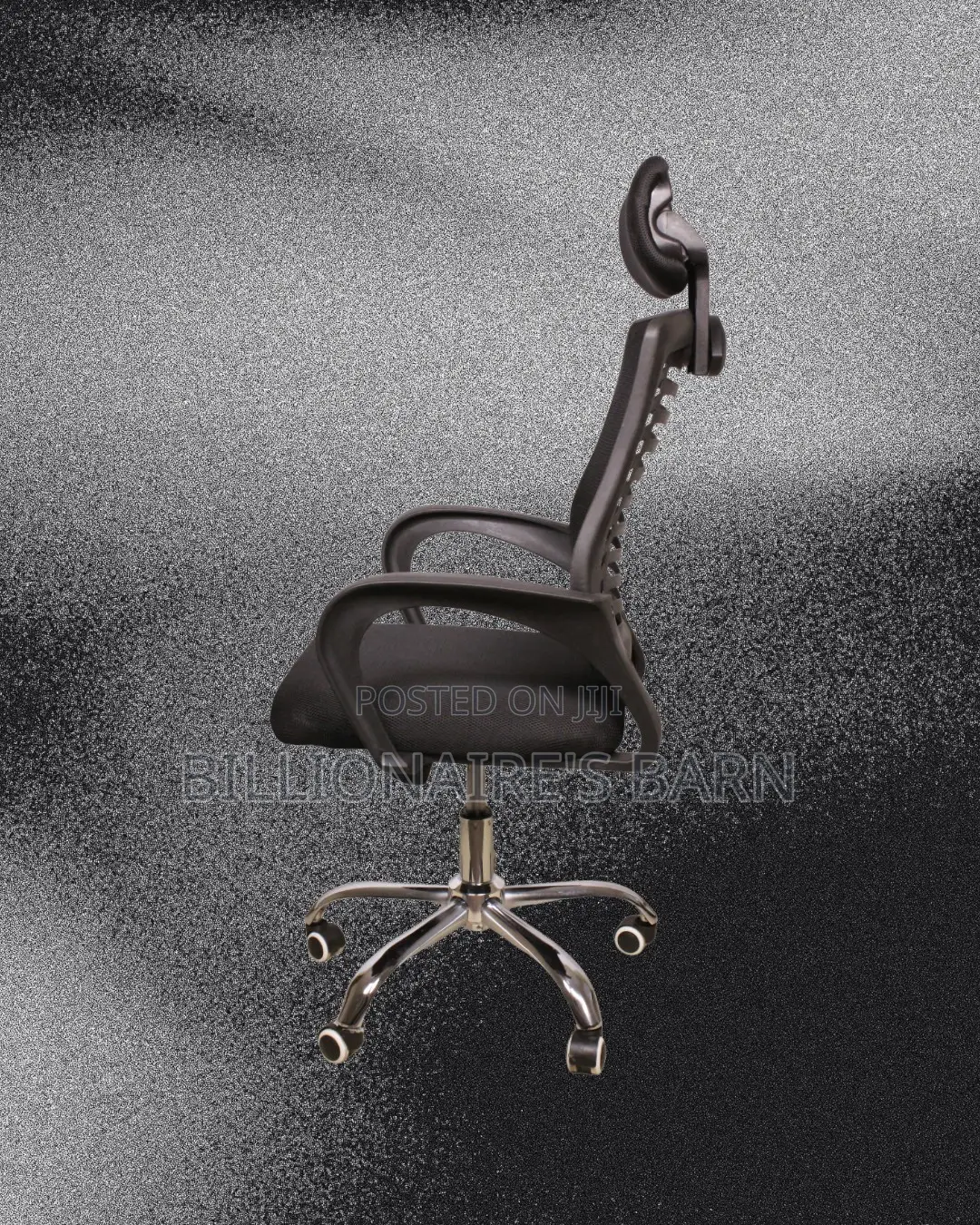Plush Secretarial Mesh Chair | Lumbar Support